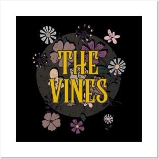 Aesthetic Vines Proud Name Flowers Retro Styles Posters and Art